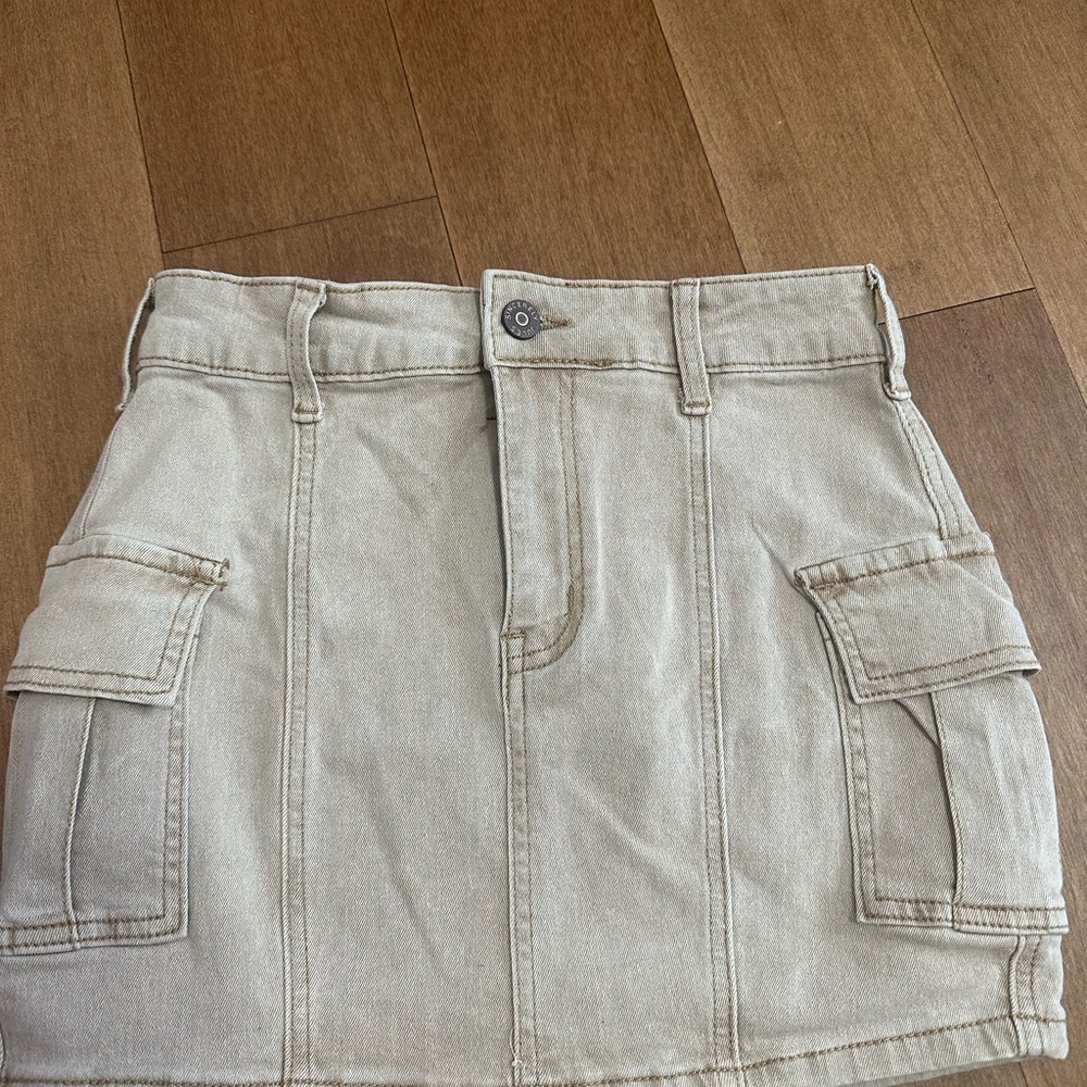 Sincerely Jules Beige Mini Skirt
